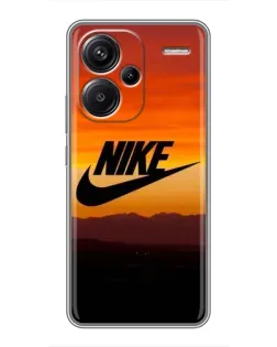 Чехол для Xiaomi Redmi Note 13 Pro Plus с картинкой «Nike — вечерний горизонт»