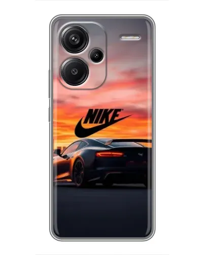 Чехол для Xiaomi Redmi Note 13 Pro Plus с картинкой «Nike и суперкар»