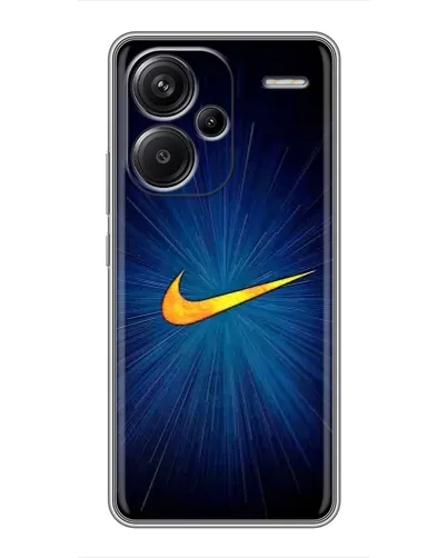 Чехол для Xiaomi Redmi Note 13 Pro Plus с картинкой «Синий пульс Nike» Чехол для Xiaomi Redmi Note 13 Pro Plus с картинкой «Синий пульс Nike»