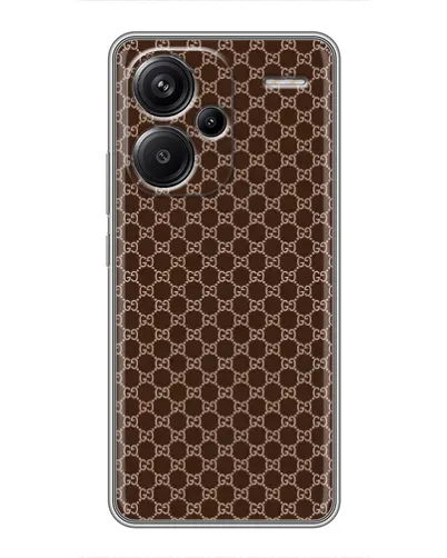 Чехол для Xiaomi Redmi Note 13 Pro Plus с картинкой «Gucci — шоколадная сетка» Чехол для Xiaomi Redmi Note 13 Pro Plus с картинкой «Gucci — шоколадная сетка»