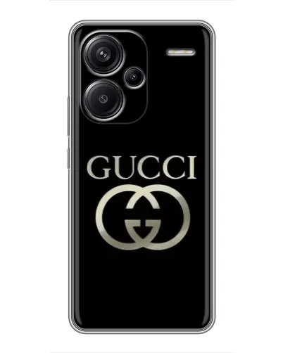 Чехол для Xiaomi Redmi Note 13 Pro Plus с картинкой «Gucci — золото на черном» Чехол для Xiaomi Redmi Note 13 Pro Plus с картинкой «Gucci — золото на черном»