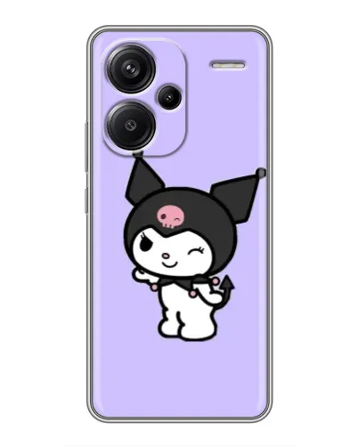 Чехол для Xiaomi Redmi Note 13 Pro Plus с картинкой «Классическая Kuromi»