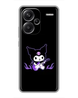 Чехол для Xiaomi Redmi Note 13 Pro Plus с картинкой «Электрическая Kuromi»