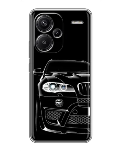Чехол для Xiaomi Redmi Note 13 Pro Plus с картинкой «Темный силуэт BMW» Чехол для Xiaomi Redmi Note 13 Pro Plus с картинкой «Темный силуэт BMW»