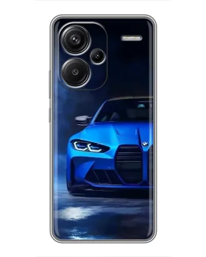 Чехол для Xiaomi Redmi Note 13 Pro Plus с картинкой «Голубая BMW M4» Чехол для Xiaomi Redmi Note 13 Pro Plus с картинкой «Голубая BMW M4»