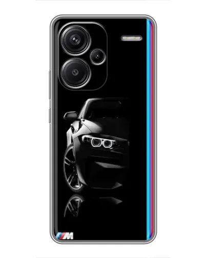 Чехол для Xiaomi Redmi Note 13 Pro Plus с картинкой «Силуэт BMW в темноте» Чехол для Xiaomi Redmi Note 13 Pro Plus с картинкой «Силуэт BMW в темноте»