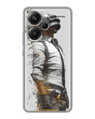 Чехол для Xiaomi Redmi Note 13 Pro Plus с картинкой «PUBG — боец в пыли» Чехол для Xiaomi Redmi Note 13 Pro Plus с картинкой «PUBG — боец в пыли»