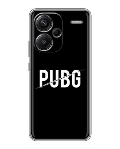 Чехол для Xiaomi Redmi Note 13 Pro Plus с картинкой «PUBG — белый логотип» Чехол для Xiaomi Redmi Note 13 Pro Plus с картинкой «PUBG — белый логотип»