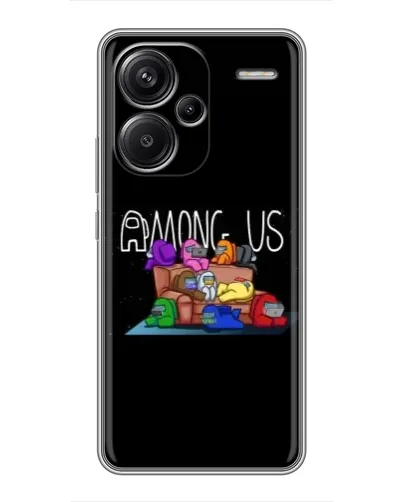Чехол для Xiaomi Redmi Note 13 Pro Plus с картинкой «Логотип Among Us» Чехол для Xiaomi Redmi Note 13 Pro Plus с картинкой «Логотип Among Us»