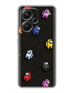 Чехол для Xiaomi Redmi Note 13 Pro Plus с картинкой «Космический паттерн Among Us» Чехол для Xiaomi Redmi Note 13 Pro Plus с картинкой «Космический паттерн Among Us»