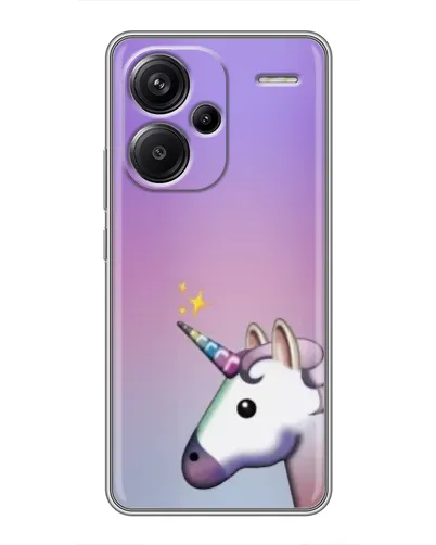 Чехол для Xiaomi Redmi Note 13 Pro Plus с картинкой «Единорог градиент»