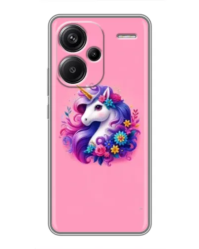 Чехол для Xiaomi Redmi Note 13 Pro Plus с картинкой «Сказочный единорог»