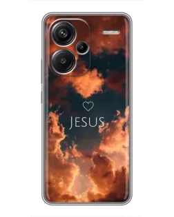 Чехол для Xiaomi Redmi Note 13 Pro Plus с картинкой «Сияние Имени Jesus» Чехол для Xiaomi Redmi Note 13 Pro Plus с картинкой «Сияние Имени Jesus»