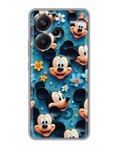 Чехол для Xiaomi Redmi Note 13 Pro Plus с картинкой «Паттерн Микки и Минни» Чехол для Xiaomi Redmi Note 13 Pro Plus с картинкой «Паттерн Микки и Минни»