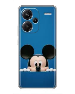Чехол для Xiaomi Redmi Note 13 Pro Plus с картинкой «Микки выглядывает» Чехол для Xiaomi Redmi Note 13 Pro Plus с картинкой «Микки выглядывает»