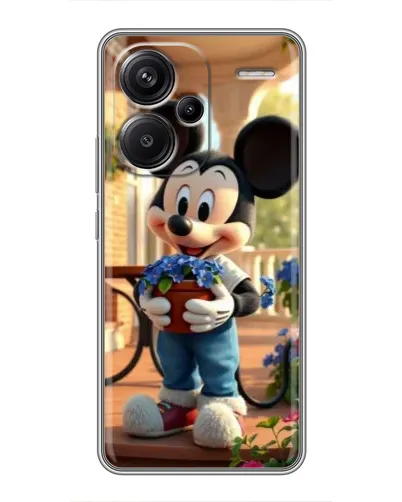 Чехол для Xiaomi Redmi Note 13 Pro Plus с картинкой «Микки садовод» Чехол для Xiaomi Redmi Note 13 Pro Plus с картинкой «Микки садовод»