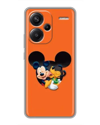 Чехол для Xiaomi Redmi Note 13 Pro Plus с картинкой «Сердце Микки Минни» Чехол для Xiaomi Redmi Note 13 Pro Plus с картинкой «Сердце Микки Минни»