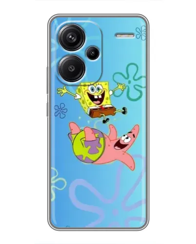 Чехол для Xiaomi Redmi Note 13 Pro Plus с картинкой «Спанч Боб и Патрик» Чехол для Xiaomi Redmi Note 13 Pro Plus с картинкой «Спанч Боб и Патрик»