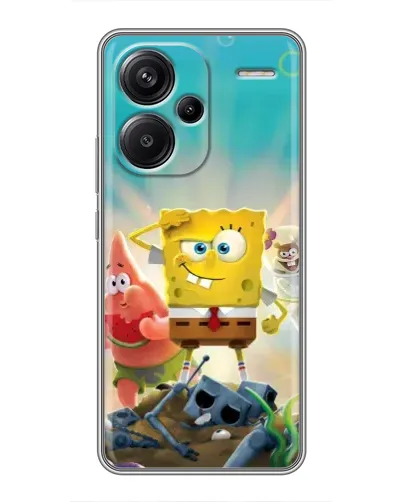 Чехол для Xiaomi Redmi Note 13 Pro Plus с картинкой «Спанч Боб победитель» Чехол для Xiaomi Redmi Note 13 Pro Plus с картинкой «Спанч Боб победитель»