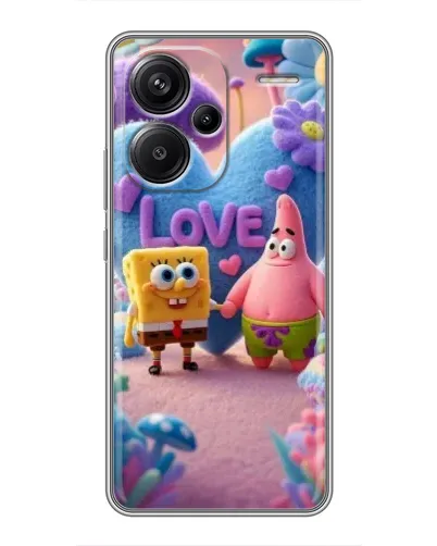 Чехол для Xiaomi Redmi Note 13 Pro Plus с картинкой «Губка Боб Патрик» Чехол для Xiaomi Redmi Note 13 Pro Plus с картинкой «Губка Боб Патрик»