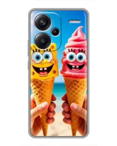 Чехол для Xiaomi Redmi Note 13 Pro Plus с картинкой «Спанч Боб мороженое» Чехол для Xiaomi Redmi Note 13 Pro Plus с картинкой «Спанч Боб мороженое»
