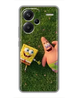 Чехол для Xiaomi Redmi Note 13 Pro Plus с картинкой «Друзья на лужайке» Чехол для Xiaomi Redmi Note 13 Pro Plus с картинкой «Друзья на лужайке»