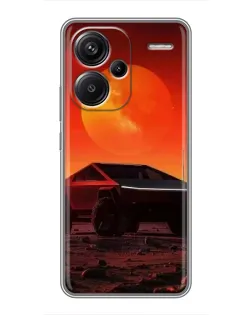 Чохол для Xiaomi Redmi Note 13 Pro Plus з картинкою «Cybertruck на Марсі» Чохол для Xiaomi Redmi Note 13 Pro Plus з картинкою «Cybertruck на Марсі»
