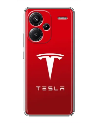 Чохол для Xiaomi Redmi Note 13 Pro Plus з картинкою «Tesla Red Classic»