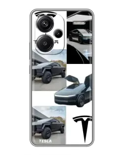 Чохол для Xiaomi Redmi Note 13 Pro Plus з картинкою «Колаж Cybertruck Tesla» Чохол для Xiaomi Redmi Note 13 Pro Plus з картинкою «Колаж Cybertruck Tesla»