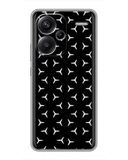 Чохол для Xiaomi Redmi Note 13 Pro Plus з картинкою «Mercedes паттерн зірок» Чохол для Xiaomi Redmi Note 13 Pro Plus з картинкою «Mercedes паттерн зірок»