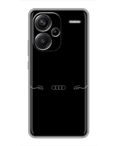 Чехол для Xiaomi Redmi Note 13 Pro Plus с картинкой «Audi — световой подпись»