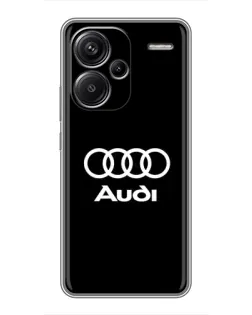 Чехол для Xiaomi Redmi Note 13 Pro Plus с картинкой «Классическое лого Audi»