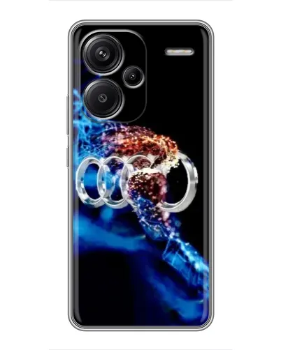 Чехол для Xiaomi Redmi Note 13 Pro Plus с картинкой «Энергия лого Audi»