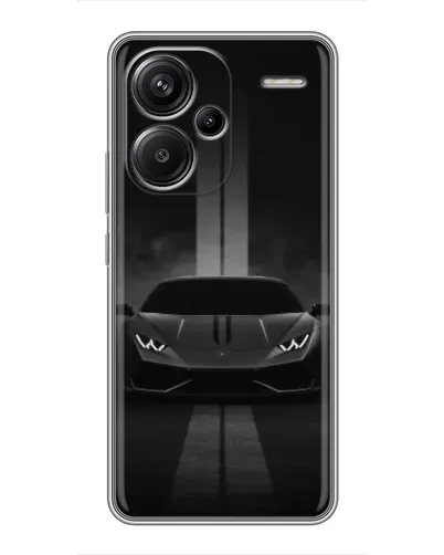 Чехол для Xiaomi Redmi Note 13 Pro Plus с картинкой «Lamborghini симметрия дорог»