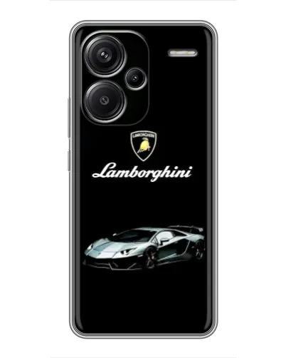 Чехол для Xiaomi Redmi Note 13 Pro Plus с картинкой «Логотип Lamborghini классика»