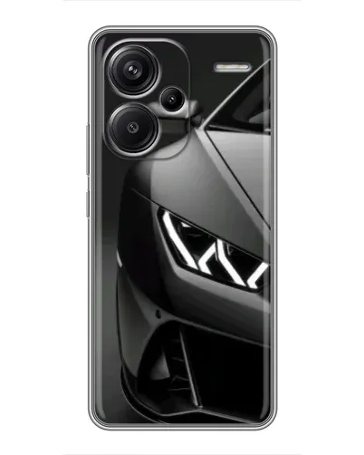 Чехол для Xiaomi Redmi Note 13 Pro Plus с картинкой «Lamborghini фары детализация»