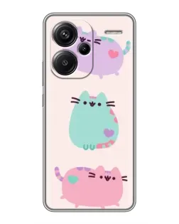 Чехол для Xiaomi Redmi Note 13 Pro Plus с картинкой «Pusheen трио» Чехол для Xiaomi Redmi Note 13 Pro Plus с картинкой «Pusheen трио»