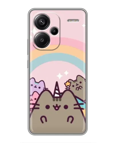 Чехол для Xiaomi Redmi Note 13 Pro Plus с картинкой «Единорог Pusheen» Чехол для Xiaomi Redmi Note 13 Pro Plus с картинкой «Единорог Pusheen»