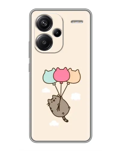 Чехол для Xiaomi Redmi Note 13 Pro Plus с картинкой «Пушин на шариках» Чехол для Xiaomi Redmi Note 13 Pro Plus с картинкой «Пушин на шариках»