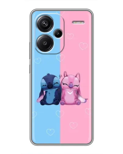 Чехол для Xiaomi Redmi Note 13 Pro Plus с картинкой «Stitch и Angel Love» Чехол для Xiaomi Redmi Note 13 Pro Plus с картинкой «Stitch и Angel Love»