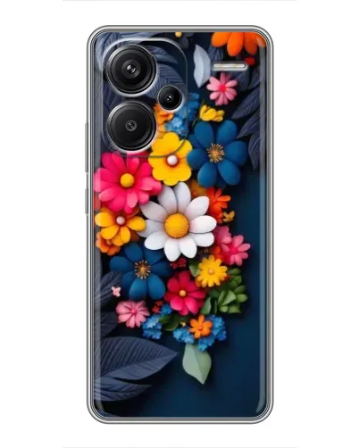 Чохол для Xiaomi Redmi Note 13 Pro Plus з картинкою «Квіткова феєрія»