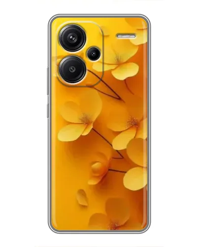 Чохол для Xiaomi Redmi Note 13 Pro Plus з картинкою «Золоті пелюстки»