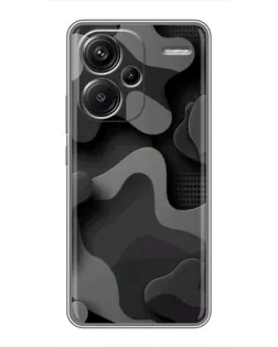 Чохол для Xiaomi Redmi Note 13 Pro Plus з картинкою «Темний абстрактний камуфляж» Чохол для Xiaomi Redmi Note 13 Pro Plus з картинкою «Темний абстрактний камуфляж»