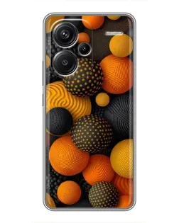 Чохол для Xiaomi Redmi Note 13 Pro Plus з картинкою «Об'ємні помаранчеві сфери» Чохол для Xiaomi Redmi Note 13 Pro Plus з картинкою «Об'ємні помаранчеві сфери»