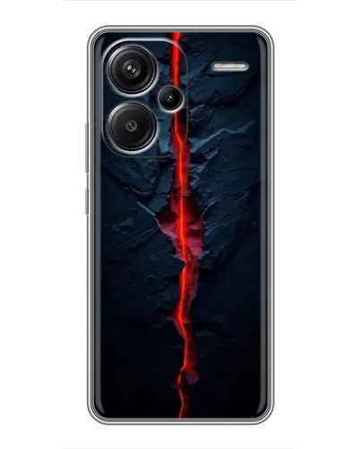 Чохол для Xiaomi Redmi Note 13 Pro Plus з картинкою «Червона лавова тріщина» Чохол для Xiaomi Redmi Note 13 Pro Plus з картинкою «Червона лавова тріщина»