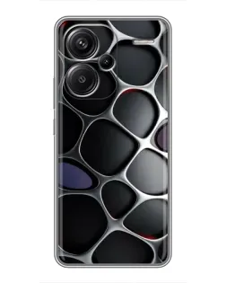 Чохол для Xiaomi Redmi Note 13 Pro Plus з картинкою «Об'ємна темна решітка» Чохол для Xiaomi Redmi Note 13 Pro Plus з картинкою «Об'ємна темна решітка»