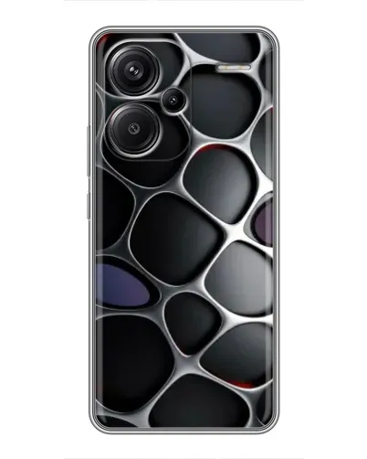Чохол для Xiaomi Redmi Note 13 Pro Plus з картинкою «Об'ємна темна решітка» Чохол для Xiaomi Redmi Note 13 Pro Plus з картинкою «Об'ємна темна решітка»