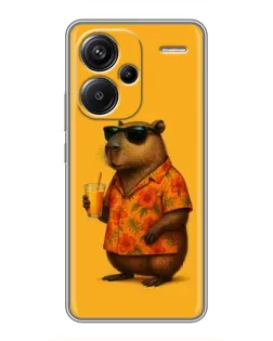 Чохол для Xiaomi Redmi Note 13 Pro Plus з картинкою «Капібара на відпочинку» Чохол для Xiaomi Redmi Note 13 Pro Plus з картинкою «Капібара на відпочинку»