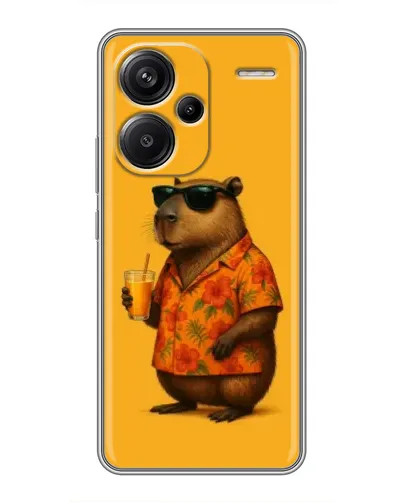 Чохол для Xiaomi Redmi Note 13 Pro Plus з картинкою «Капібара на відпочинку» Чохол для Xiaomi Redmi Note 13 Pro Plus з картинкою «Капібара на відпочинку»