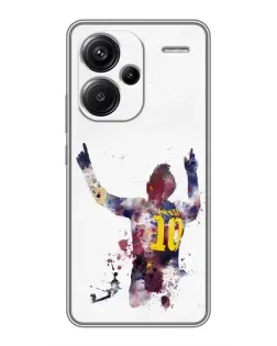 Чохол для Xiaomi Redmi Note 13 Pro Plus з картинкою «Акварельний Мессі Барселона» Чохол для Xiaomi Redmi Note 13 Pro Plus з картинкою «Акварельний Мессі Барселона»